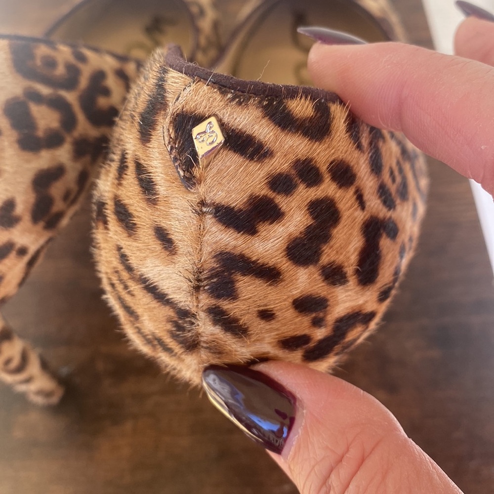 Sam Edelman Leopard pumps - Picture 3 of 8